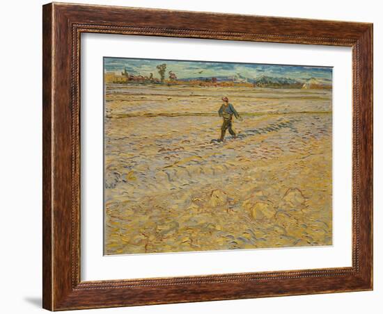 The Sower, 1888-Vincent van Gogh-Framed Giclee Print