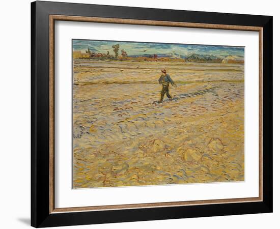 The Sower, 1888-Vincent van Gogh-Framed Giclee Print