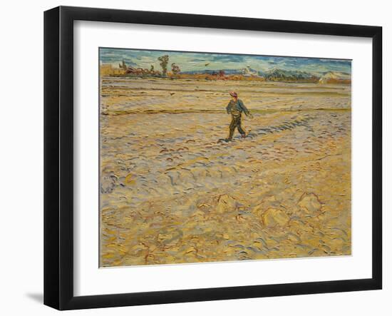 The Sower, 1888-Vincent van Gogh-Framed Giclee Print