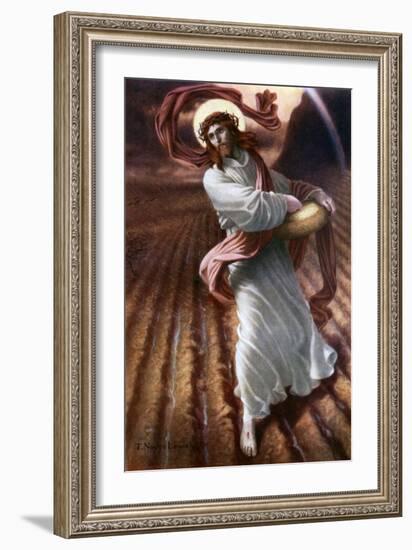 The Sower, 1926-null-Framed Giclee Print