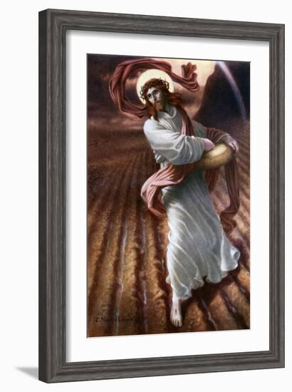 The Sower, 1926-null-Framed Giclee Print