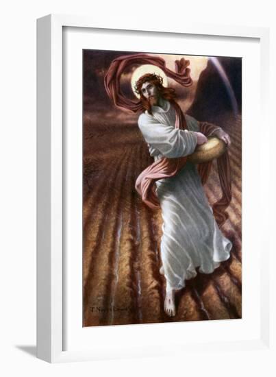 The Sower, 1926-null-Framed Giclee Print