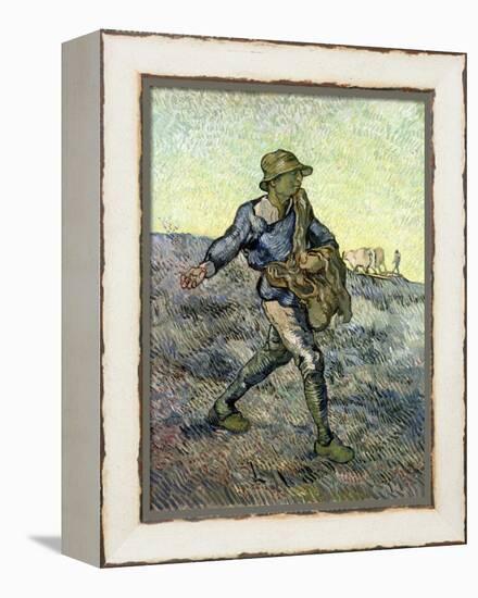 The Sower (After Millet) 1890-Vincent van Gogh-Framed Premier Image Canvas