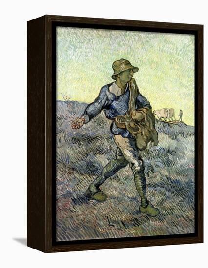 The Sower (After Millet) 1890-Vincent van Gogh-Framed Premier Image Canvas