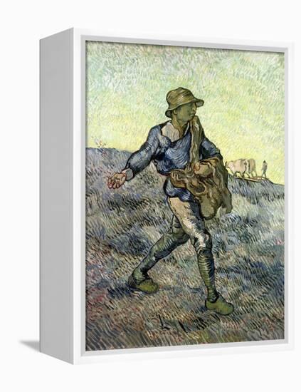 The Sower (After Millet) 1890-Vincent van Gogh-Framed Premier Image Canvas