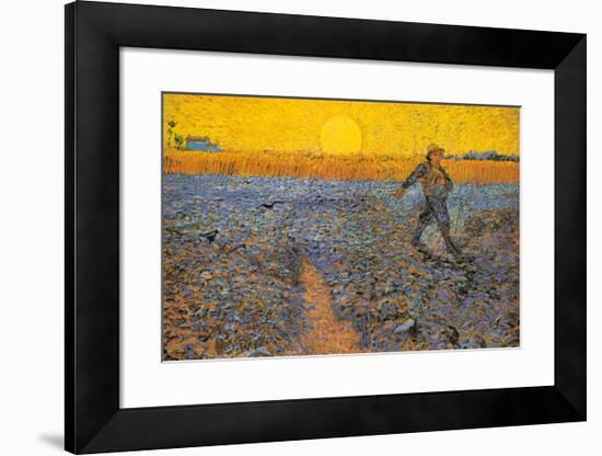 The Sower, c.1888-Vincent van Gogh-Framed Art Print