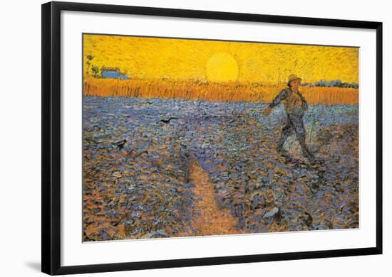 The Sower, c.1888-Vincent van Gogh-Framed Art Print