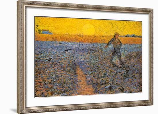 The Sower, c.1888-Vincent van Gogh-Framed Art Print