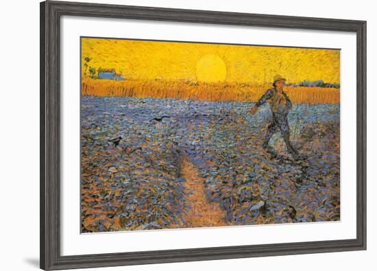 The Sower, c.1888-Vincent van Gogh-Framed Art Print