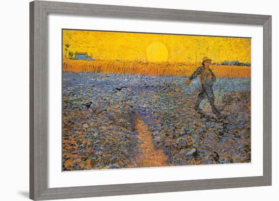 The Sower, c.1888-Vincent van Gogh-Framed Art Print