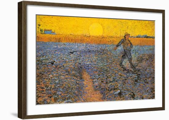 The Sower, c.1888-Vincent van Gogh-Framed Art Print