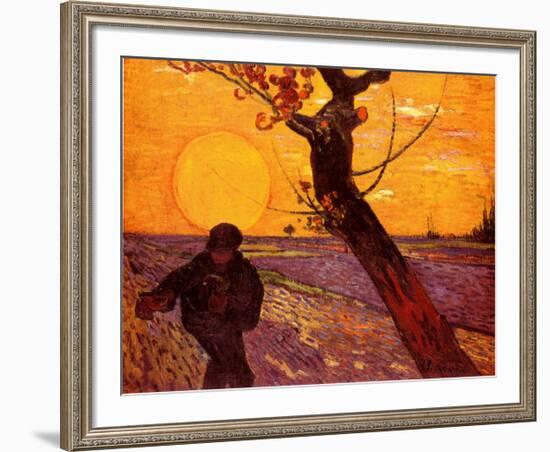 The Sower, c.1888-Vincent van Gogh-Framed Art Print