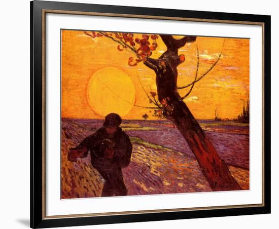 The Sower, c.1888-Vincent van Gogh-Framed Art Print