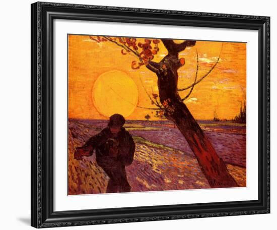 The Sower, c.1888-Vincent van Gogh-Framed Art Print