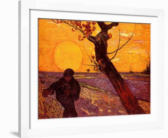 The Sower, c.1888-Vincent van Gogh-Framed Art Print