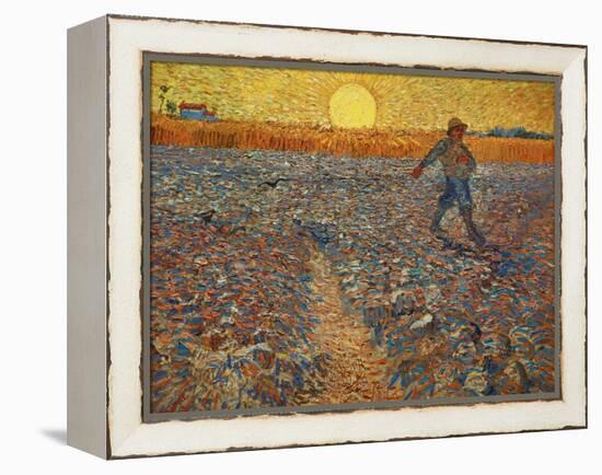 The Sower, c.1888-Vincent van Gogh-Framed Premier Image Canvas