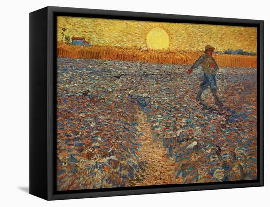 The Sower, c.1888-Vincent van Gogh-Framed Premier Image Canvas