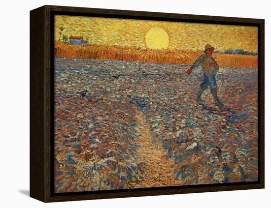 The Sower, c.1888-Vincent van Gogh-Framed Premier Image Canvas