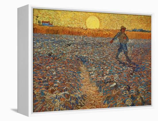 The Sower, c.1888-Vincent van Gogh-Framed Premier Image Canvas