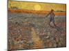The Sower, c.1888-Vincent van Gogh-Mounted Premium Giclee Print