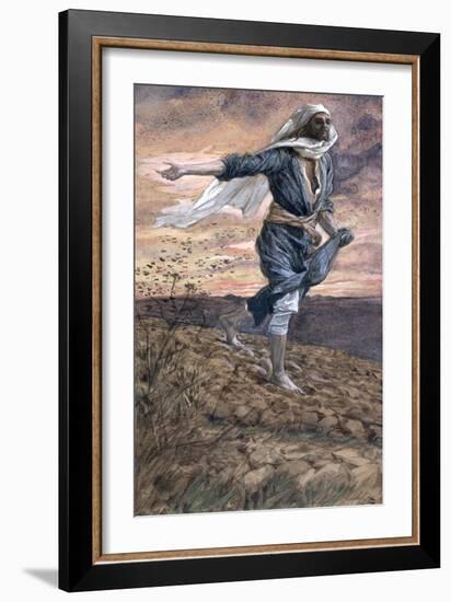 The Sower, Illustration for 'The Life of Christ', C.1886-94-James Tissot-Framed Giclee Print