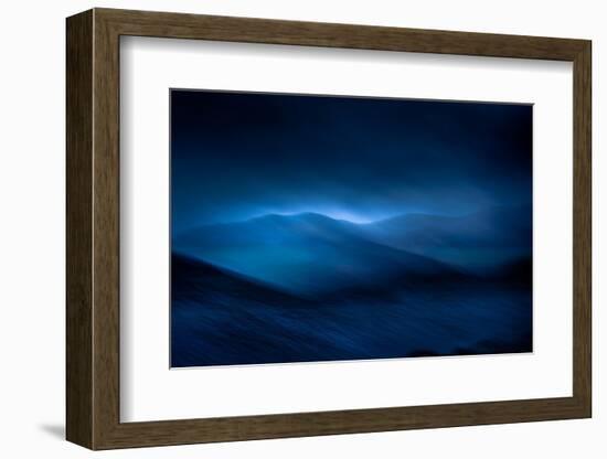 The Space Between Mountains-Lynne Douglas-Framed Photographic Print