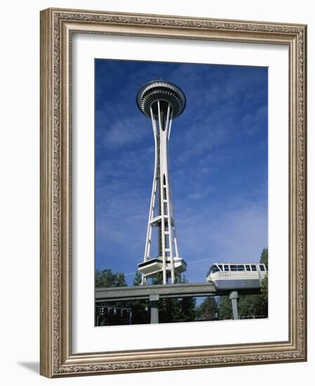 The Space Needle, Seattle, Washington State, USA-Geoff Renner-Framed Photographic Print