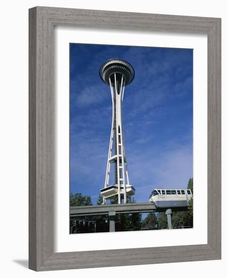 The Space Needle, Seattle, Washington State, USA-Geoff Renner-Framed Photographic Print