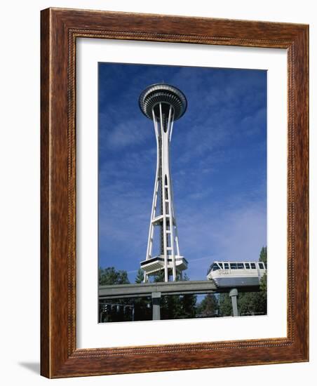 The Space Needle, Seattle, Washington State, USA-Geoff Renner-Framed Photographic Print