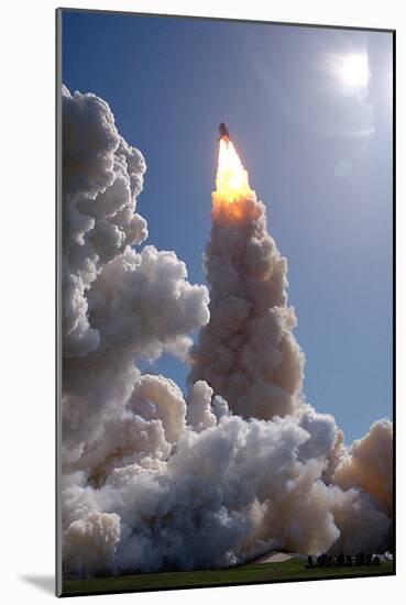 The Space Shuttle Columbia and Her Crew of Six Lifted Off from Pad 39B at 1:09 P.M.-null-Mounted Photo