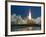 The Space Shuttle Discovery Rises from the Swamps Surrounding its Pad at Kennedy Space Center-null-Framed Photographic Print