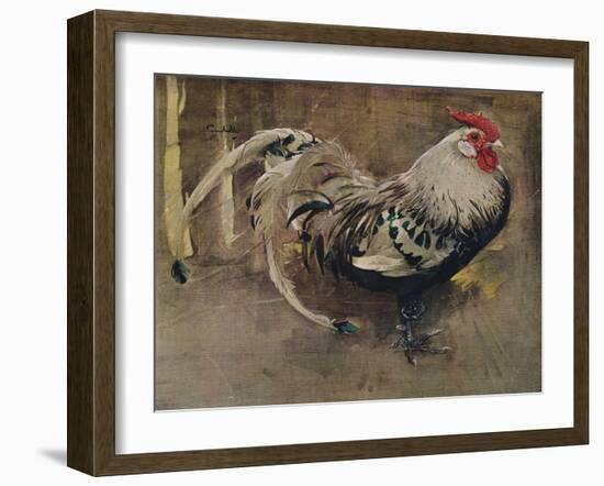 'The Spangled Cock', 1903 (1935)-Joseph Crawhall-Framed Giclee Print