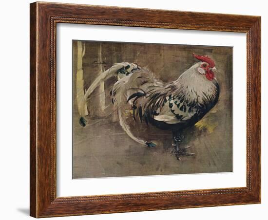 'The Spangled Cock', 1903 (1935)-Joseph Crawhall-Framed Giclee Print