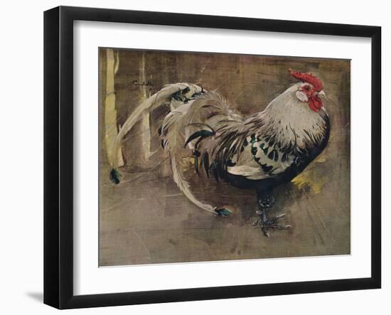 'The Spangled Cock', 1903 (1935)-Joseph Crawhall-Framed Giclee Print