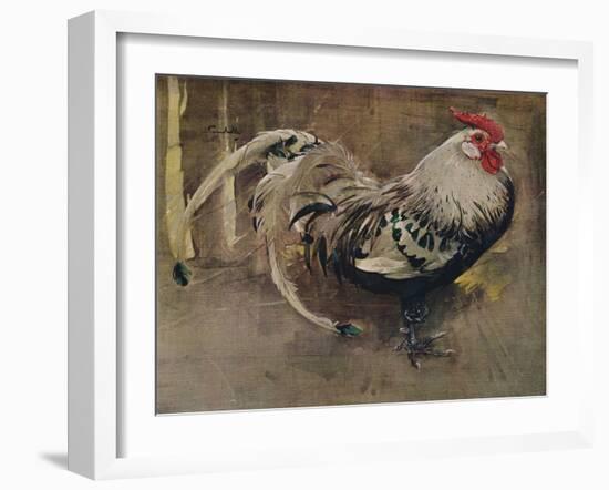 'The Spangled Cock', 1903 (1935)-Joseph Crawhall-Framed Giclee Print