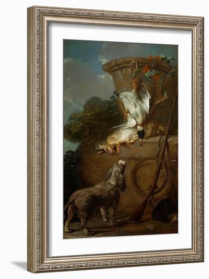 The Spaniel, 1730-Jean-Baptiste Simeon Chardin-Framed Giclee Print