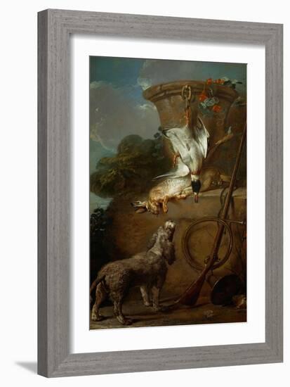 The Spaniel, 1730-Jean-Baptiste Simeon Chardin-Framed Giclee Print