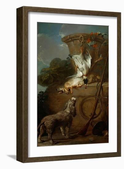 The Spaniel, 1730-Jean-Baptiste Simeon Chardin-Framed Giclee Print