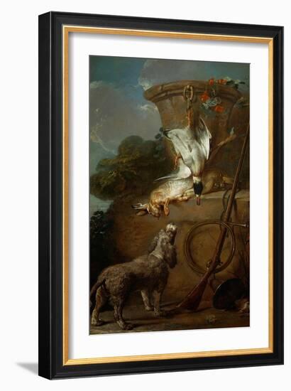 The Spaniel, 1730-Jean-Baptiste Simeon Chardin-Framed Giclee Print