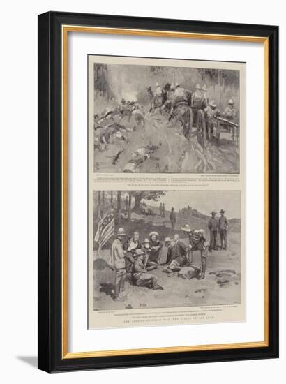 The Spanish-American War, the Battle of San Juan-Frank Craig-Framed Giclee Print