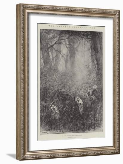 The Spanish-American War, the Rainy Season in Cuba, in the Country-Paul Frenzeny-Framed Giclee Print