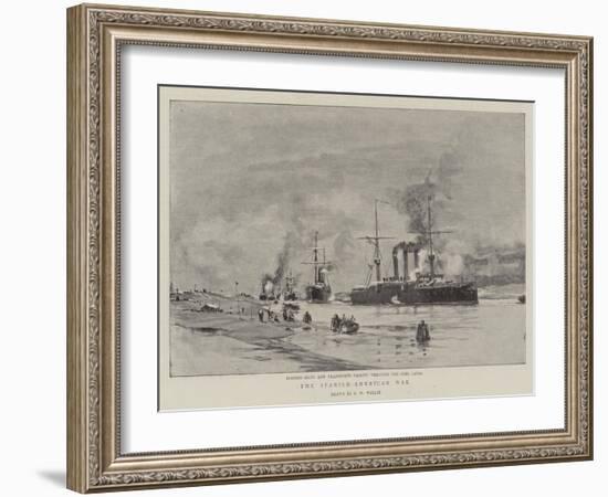 The Spanish-American War-Charles William Wyllie-Framed Giclee Print