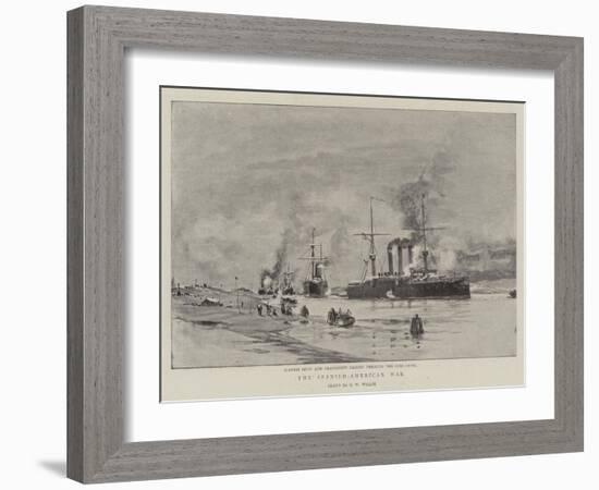 The Spanish-American War-Charles William Wyllie-Framed Giclee Print