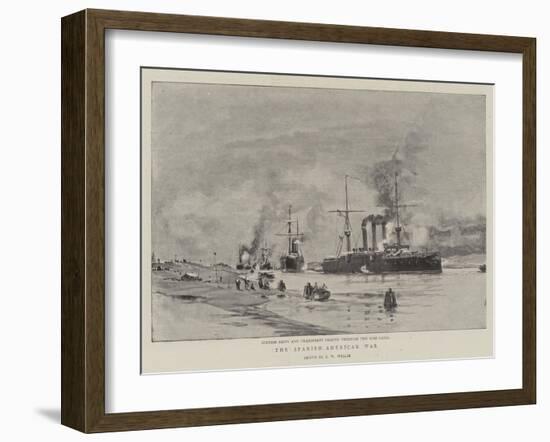 The Spanish-American War-Charles William Wyllie-Framed Giclee Print