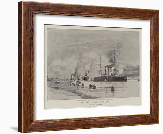 The Spanish-American War-Charles William Wyllie-Framed Giclee Print