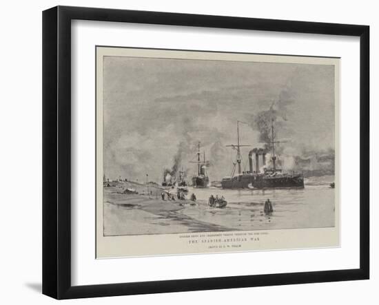 The Spanish-American War-Charles William Wyllie-Framed Giclee Print