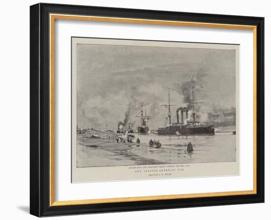 The Spanish-American War-Charles William Wyllie-Framed Giclee Print