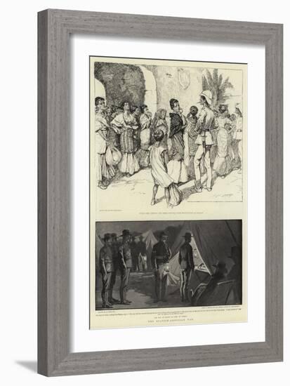 The Spanish-American War-Claude Shepperson-Framed Giclee Print