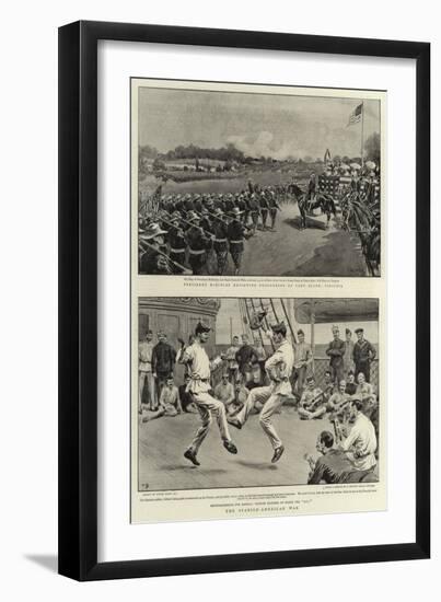 The Spanish-American War-null-Framed Giclee Print