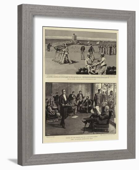 The Spanish-American War-Joseph Nash-Framed Giclee Print